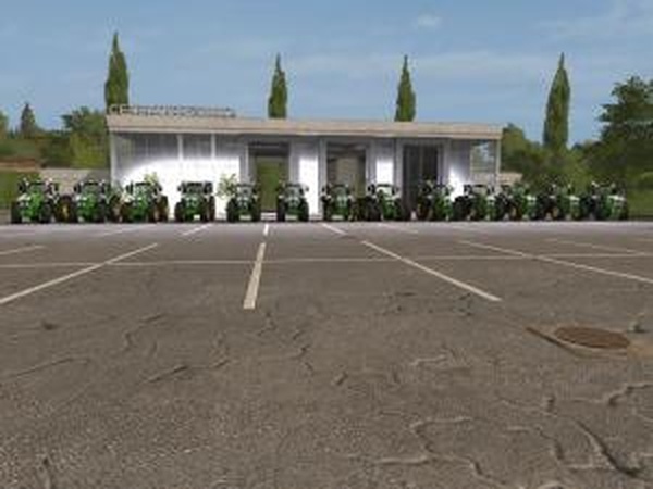 John Deere 6230R and 6250Rверсия 1.0 для Farming Simulator 2017 (v1.4.4)