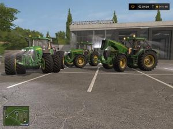 John Deere 8520версия 2.0 для Farming Simulator 2017 (v1.4.4)