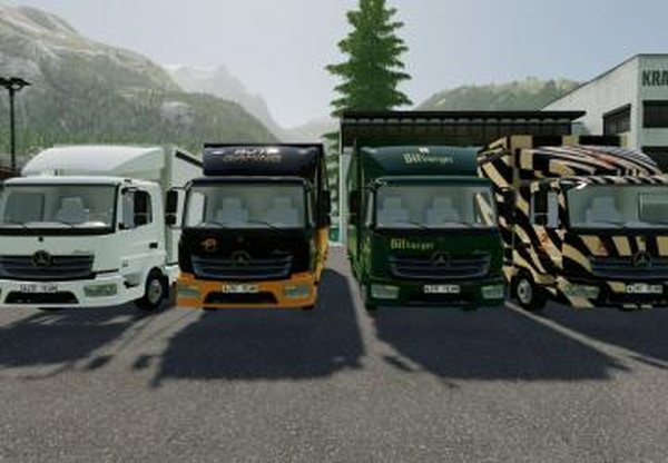 Mercedes-Benz Atego 823версия 1.0.0.0 для Farming Simulator 2022