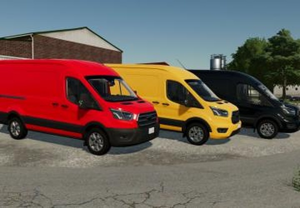 Ford Transit MK8версия 1.0.0.2 для Farming Simulator 2022