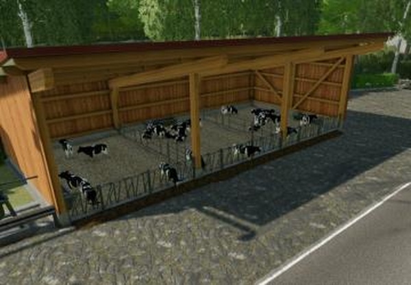 Calf Barnверсия 1.0.0.0 для Farming Simulator 2022