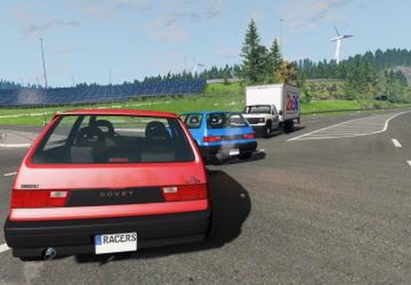 Ibishu Covet Pizza Retroверсия 1.04 для BeamNG.drive (v0.22)