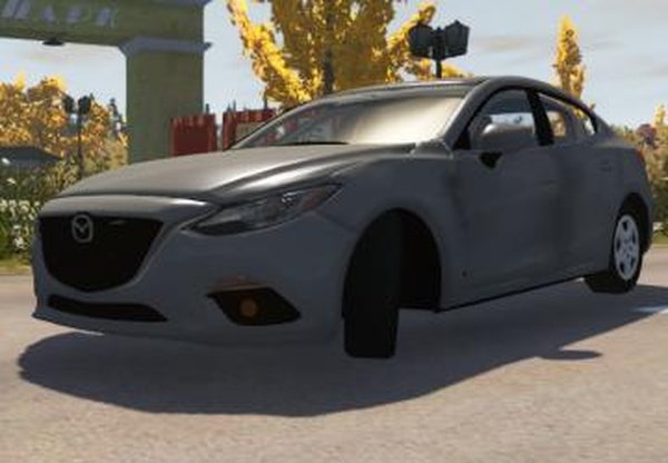 Mazda 3 Sedanверсия 1.0 для BeamNG.drive (v0.22)