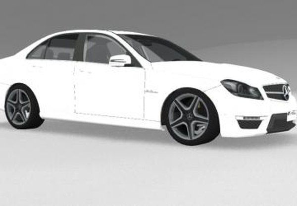 Mercedes-Benz C63 AMGверсия 1.1 для BeamNG.drive (v0.22.x.x)