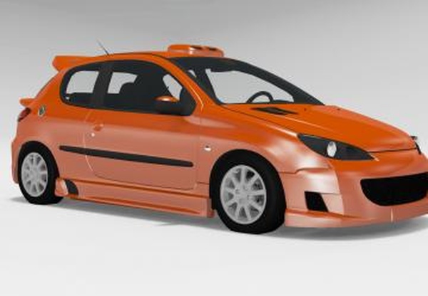 Peugeot 206версия 1.0 для BeamNG.drive (v0.22)