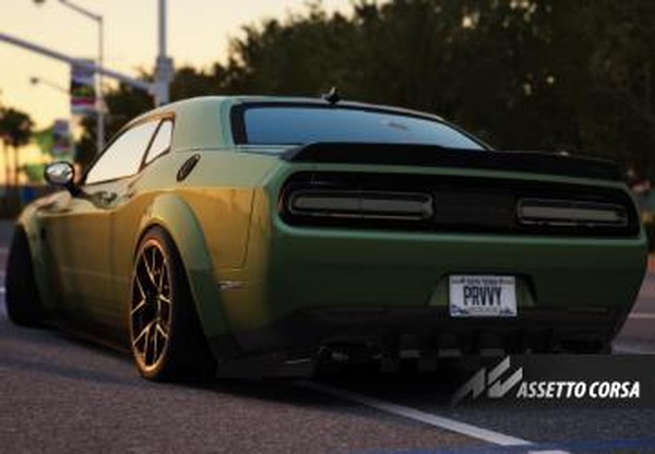 Dodge Challenger SRT Demon | Prvvyверсия 2.0 для Assetto Corsa