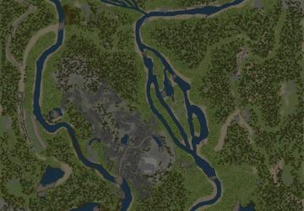 Карта «Подтопило малёхо»версия 1 для Spintires: MudRunner (v10.06.19)