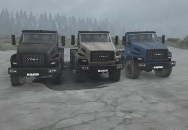 Пак Урал Nextверсия 02.01.20 для Spintires: MudRunner (v14.08.19)