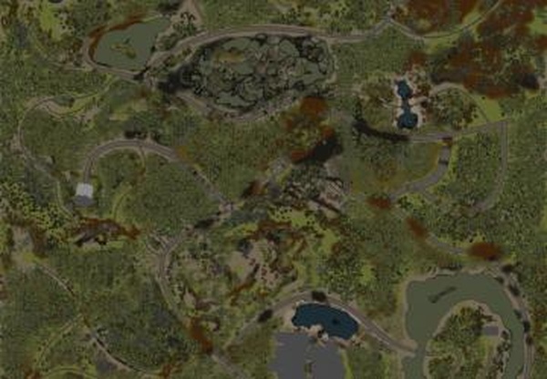 Карта «Долина»версия 1.0 для Spintires: MudRunner (v14.08.19)