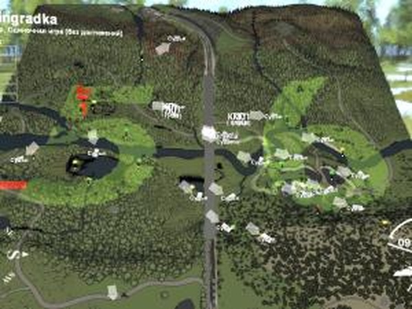 Карта 1/6 финала Трофи «TrophyStorm»версия 1.0 для SpinTires (v03.03.16)