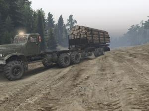 Прицеп 4 Очка (Пневмо)версия 18.07.17 для SpinTires (v03.03.16)
