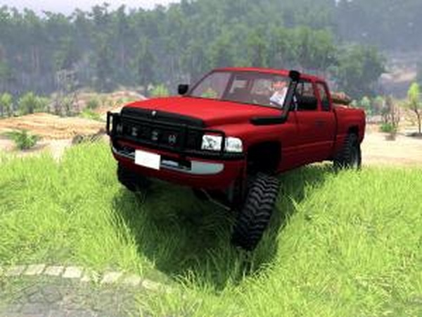 Dodge Ram 2500 Ext Cab 2000версия 17.07.17 для SpinTires (v03.03.16)