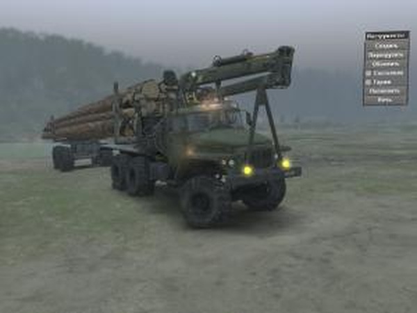 Урал-375Д «Лесовоз»версия 1.0 для SpinTires (v03.03.16)
