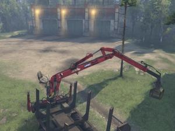 Текстура манипулятора краснаяверсия 1.0 для SpinTires (v03.03.16)