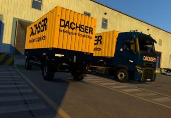 Swap Body Carrier Chassis for Renault T/Premiumv1.1 для Euro Truck Simulator 2 (v1.43.x)