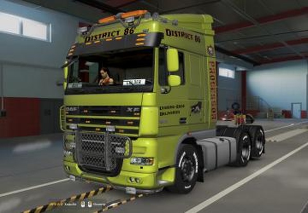 Скин District 86 для DAF 105 + прицепверсия 0.1 для Euro Truck Simulator 2 (v1.41.x, - 1.43.x)