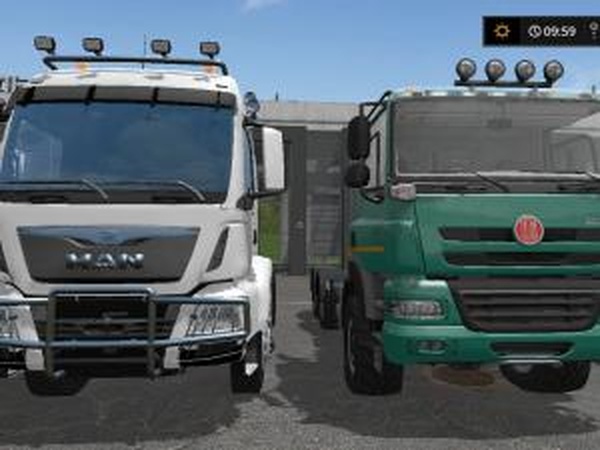 MAN & TATRA AR Frame Packверсия 1.0.0.0 для Farming Simulator 2017 (v1.4.4)