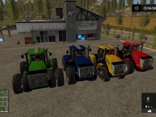 Кировец K-9450версия 2.0 для Farming Simulator 2017 (v1.4.4)