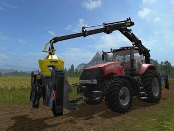 Захват Ponsse Mounted Craneверсия 1.3 для Farming Simulator 2017 (v1.4.4)