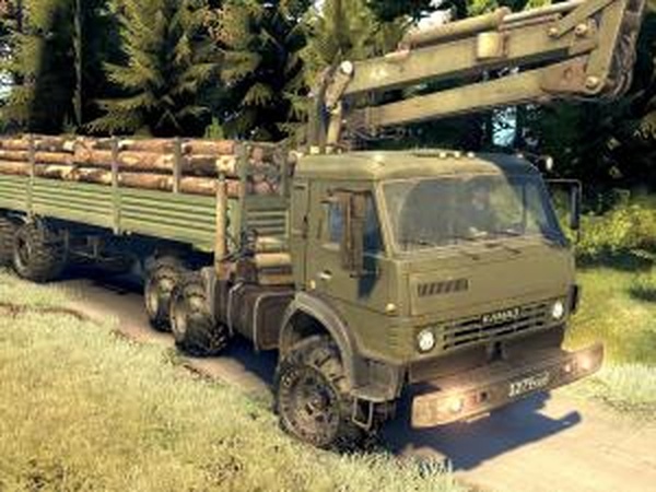КамАЗ-5350/53504версия 16.07.17 для SpinTires (v03.03.16)