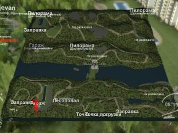 Карта «Ijevan»версия 1.0 для SpinTires (v03.03.16)