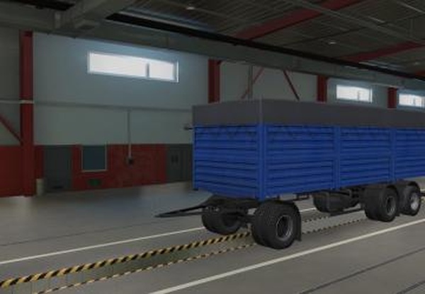 Прицепы Нефаз 8332версия 1.1 для Euro Truck Simulator 2 (v1.42.x, 1.43.x)