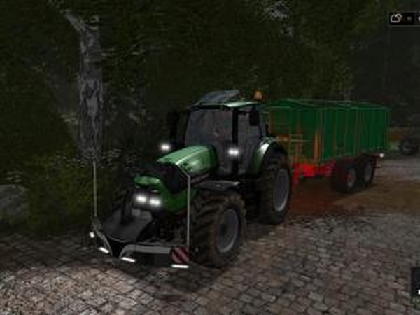 Deutz Fahr 6190 TTVверсия 4.0 для Farming Simulator 2017 (v1.4.4)