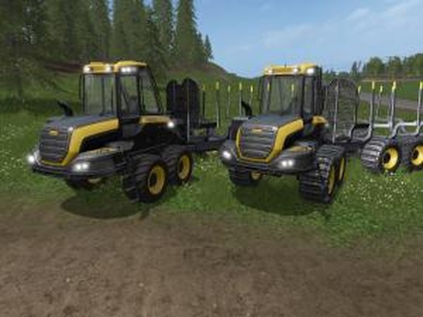 Ponsse Buffalo log transporter Autoloadверсия 1.0 для Farming Simulator 2017 (v1.4.4)