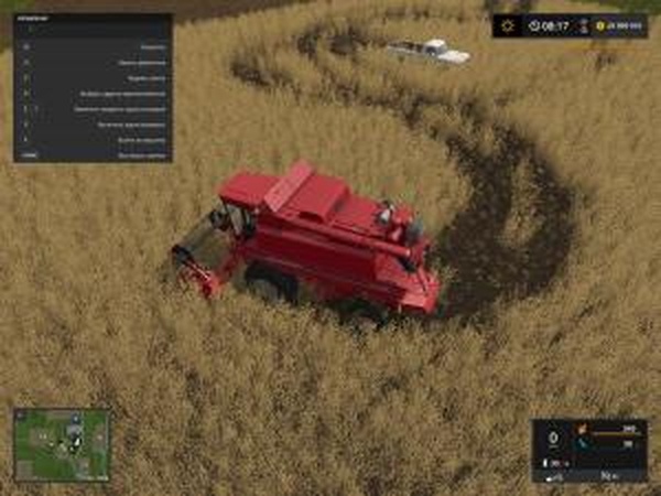 Приминание культур/Топтание посевов/4Real Module 01 - Crop destructionv1.0.4.0 для Farming Simulator 2017 (v1.4.4)