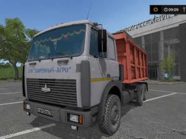 МАЗ-5516версия 1.1 для Farming Simulator 2017 (v1.4.4)