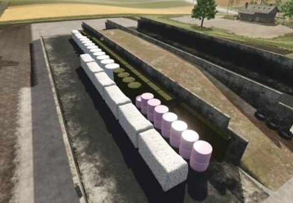 Bunker Silo Bale Storageверсия 1.0.0.0 для Farming Simulator 2025