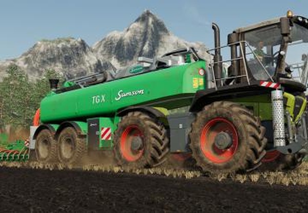 Samson SG, TGXверсия 1.1.0.0 для Farming Simulator 2019 (v1.7.x)