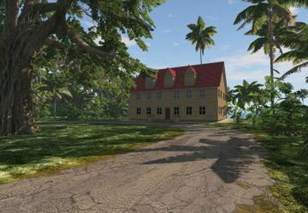 Карта «Private Island»версия 1.0 для BeamNG.drive (v0.22)