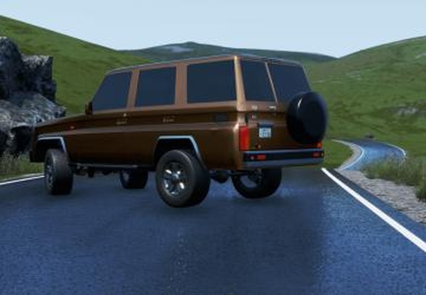 Toyota Land Cruiser 70 (2014г.)версия V1.0 для BeamNG.drive (v0.22.3)
