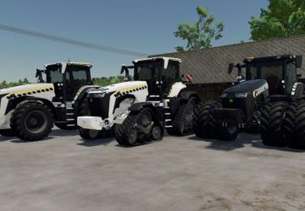 John Deere 8R White Editionверсия 1.0.0.0 для Farming Simulator 2022