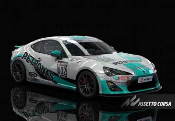 Toyota GT86 Cupверсия 1.1 для Assetto Corsa