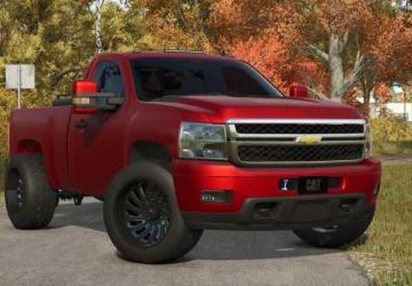 2011 Chevrolet Silverado 2500 Short Bedверсия 1.0.0.0 для Farming Simulator 2025