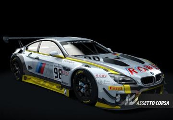 BMW M6 GT3версия 0.9 для Assetto Corsa