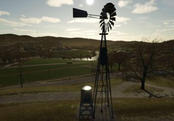 Real Windpumpверсия 1.0.0.0 для Farming Simulator 2025