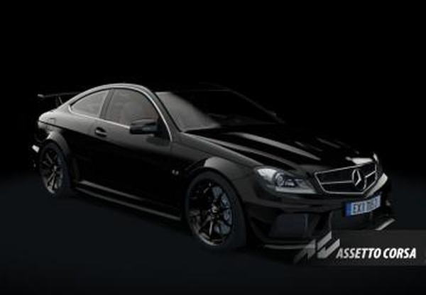 Mercedes-Benz C63 AMG Black Seriesверсия 1.01 для Assetto Corsa