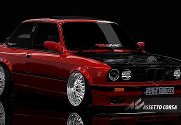 BMW 332i E30 (M52B32)версия 1.0 для Assetto Corsa