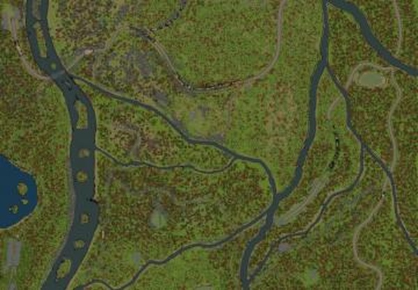 Карта «Лесные Дороги»версия 22.12.19 для Spintires: MudRunner (v14.08.19)