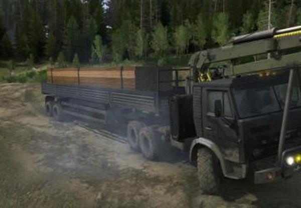 КаМаЗ «Mono» и «БлОк DiFF»версия 1.0 для Spintires: MudRunner (v10.06.19)