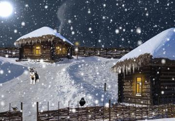 Объекты для зимних картверсия 1 для Spintires: MudRunner (v10.06.19)