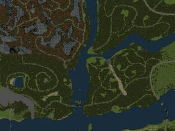 Карта «Лесной дозор»версия 1.0 для SpinTires (v03.03.16)