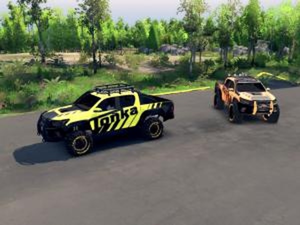 Toyota Hilux Tonka 2016версия 1 для SpinTires (v03.03.16)