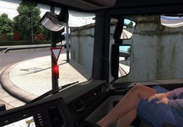 Анимированные пассажирыверсия 1.0 для Euro Truck Simulator 2 (v1.43.x)