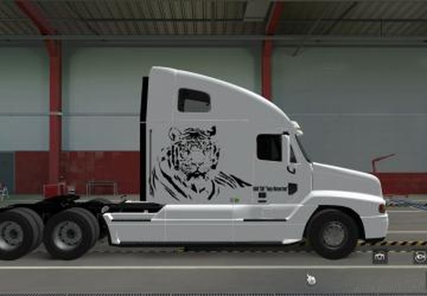 Скин «TЭK Tigr Logistic» для Freightliner Century & Columbiav1.0 для Euro Truck Simulator 2 (v1.43.x)