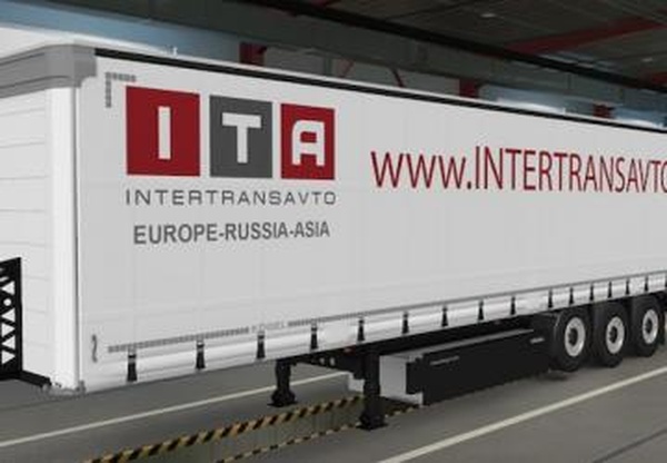 Скин Интертрансавтоверсия 1.1 для Euro Truck Simulator 2 (v1.36.x, - 1.43.x)