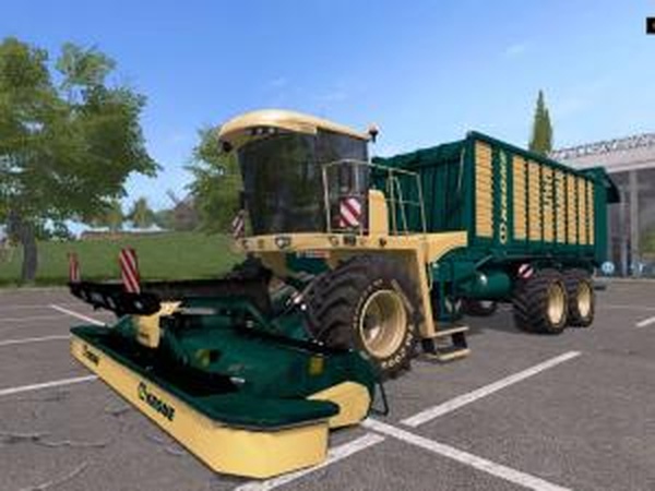 Krone Big-L500 Pro Mowerверсия 1.0.0.1 для Farming Simulator 2017 (v1.4.4)